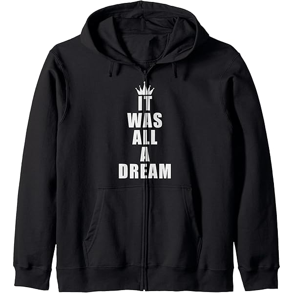 Amazon.com: It Was All A Dream Pullover Hoodie : Clothing, Shoes