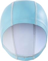 Speedo Unisex Youth Pace Swimming Cap Blue One Size Kids view 4