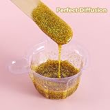 Renfio Holographic Ultra Fine Glitter Powder Black 60g Resin Epoxy Chips view 7
