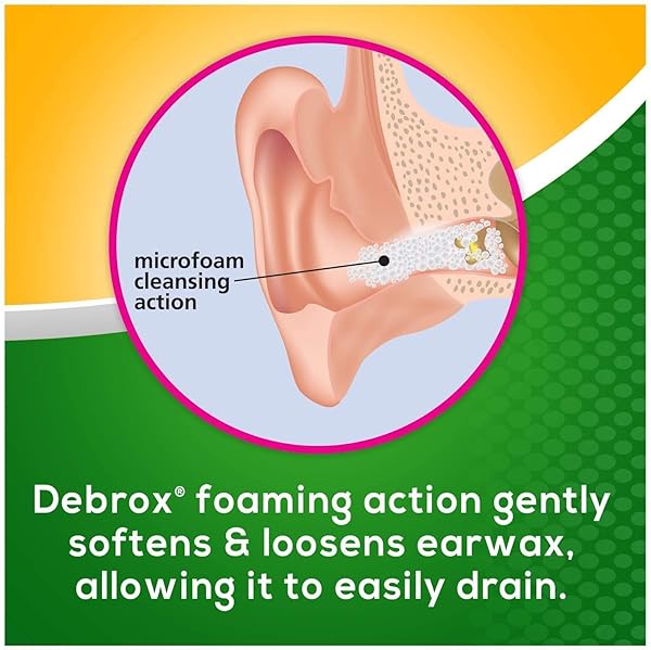 DEBROX EAR WAX REMOVAL KIT, BULB SYRINGE & 0.5 FL OZ EAR WAX REMOVAL DROPS WITH CARBAMIDE PEROXIDE