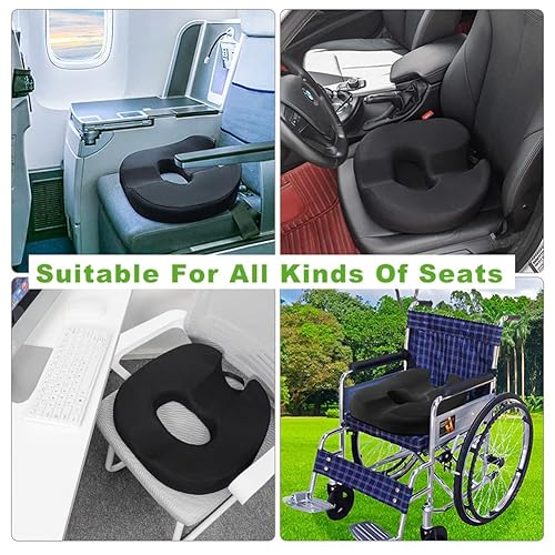 Donut Pillow Coccyx Seat Cushion for Prostate, Sciatica, Pelvic