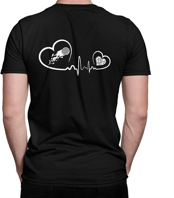 Dodgeball Cotton Tee Shirts, Dodgeball Heartbeat TShirt