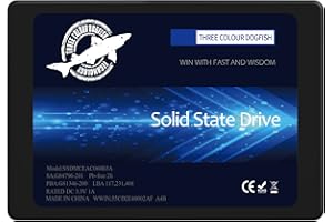SSD SATA 2.5" 64GB Dogfish Internal Solid State Drive High Performance Hard Drive for Desktop Laptop SATA III 6Gb/s Includes 