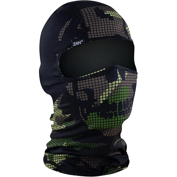 Zan® Polyester Balaclava Black Paisley, Shiesty at Amazon