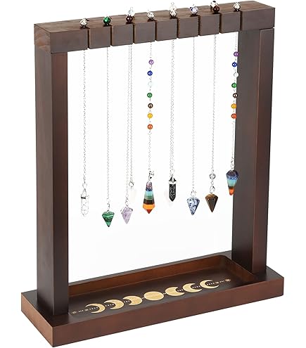 CHGCRAFT Tree Of Life Crystal Display Stand - Black Wooden - View #6