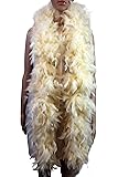 100 Gram 2 Yard Long Chandelle Feather Boa over 10 Colors, Great for Party, Wedding, Costume