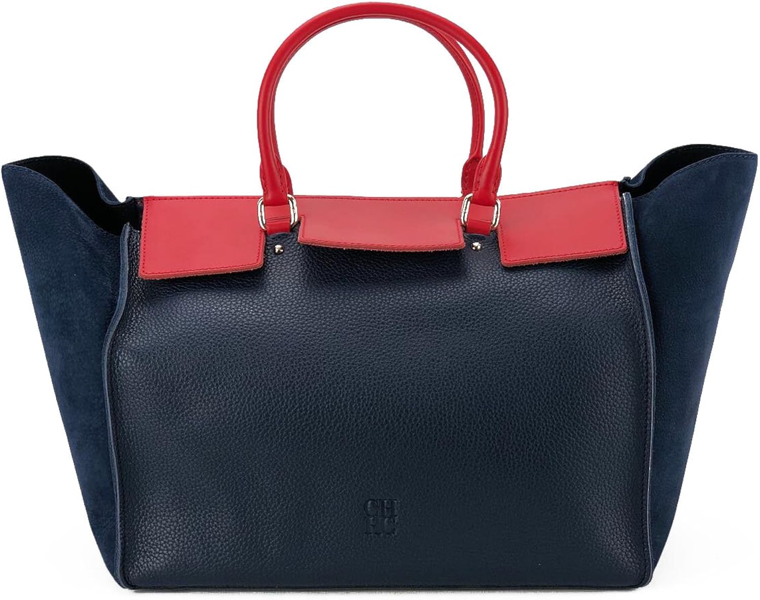 Sac à Main Femme CAROLINA HERRERA Cuir Véritable - Couleur Vert, Dimensions 36x25x17 Cm, Occasion Excellent état