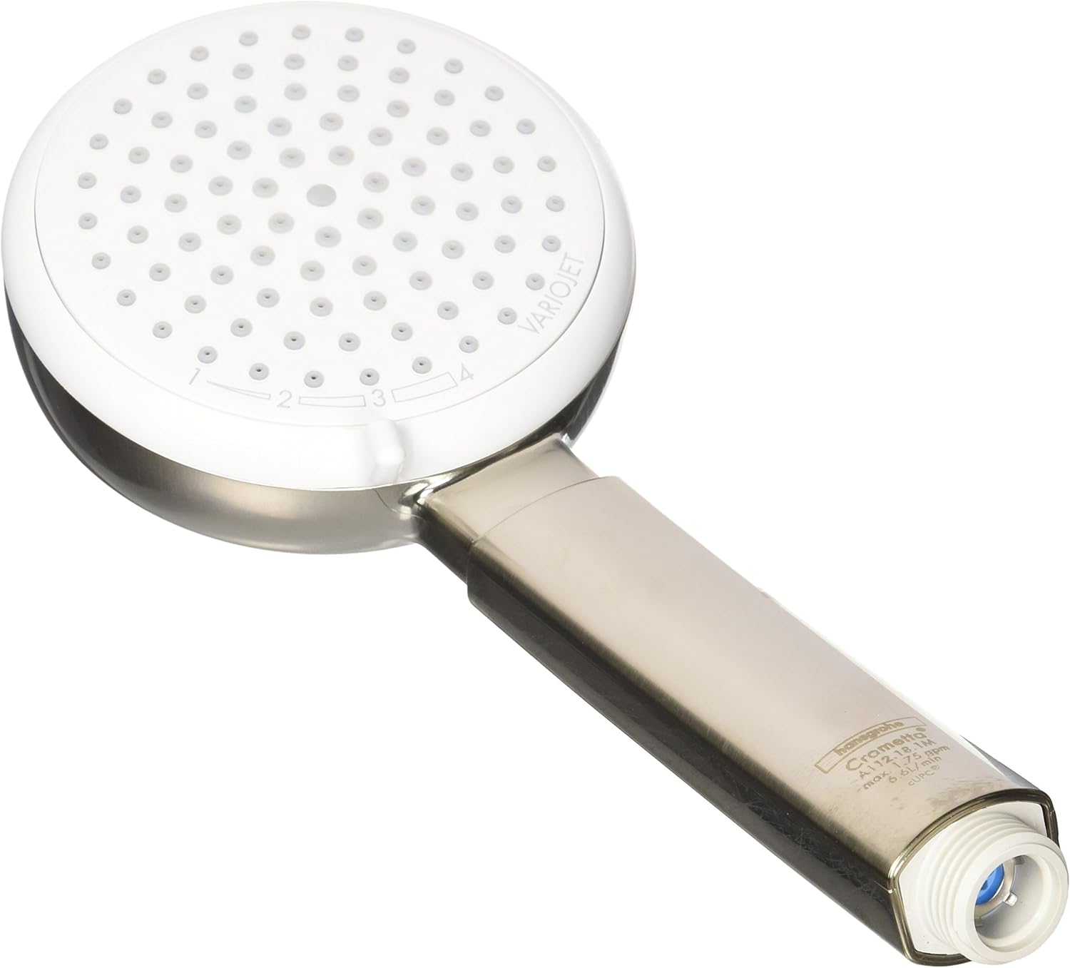 hansgrohe Crometta 100 Low Flow 4-inch Handheld Shower Head Modern 3 Vario-Jet (spray zones of variable intensity) 26832401 - - 