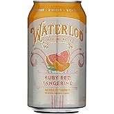 Waterloo Sparkling Water Ruby Red Tangerine Sparkling Water Single, 12 FZ