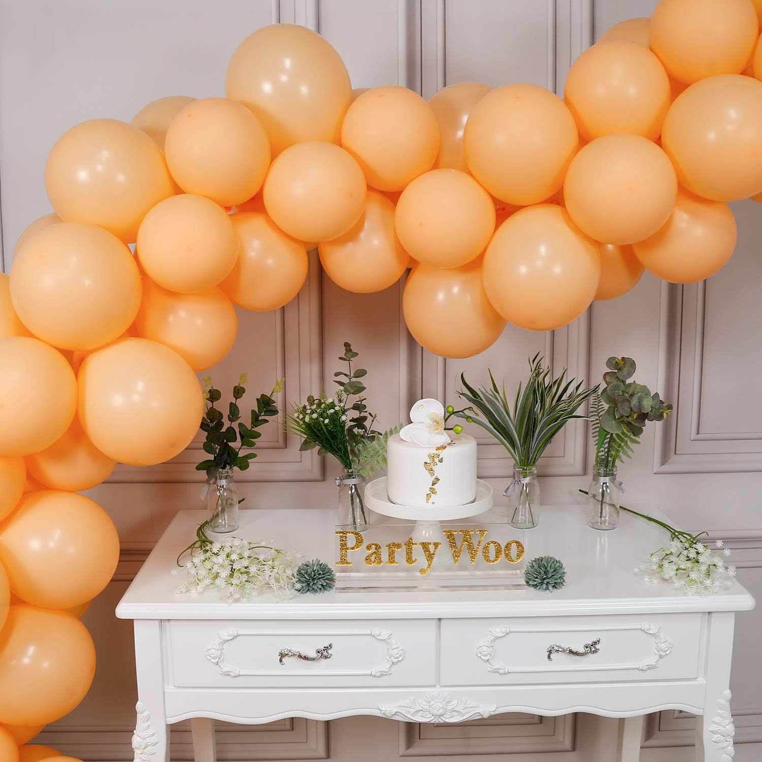 Amazon.com: PartyWoo Peach Balloons, 80 
