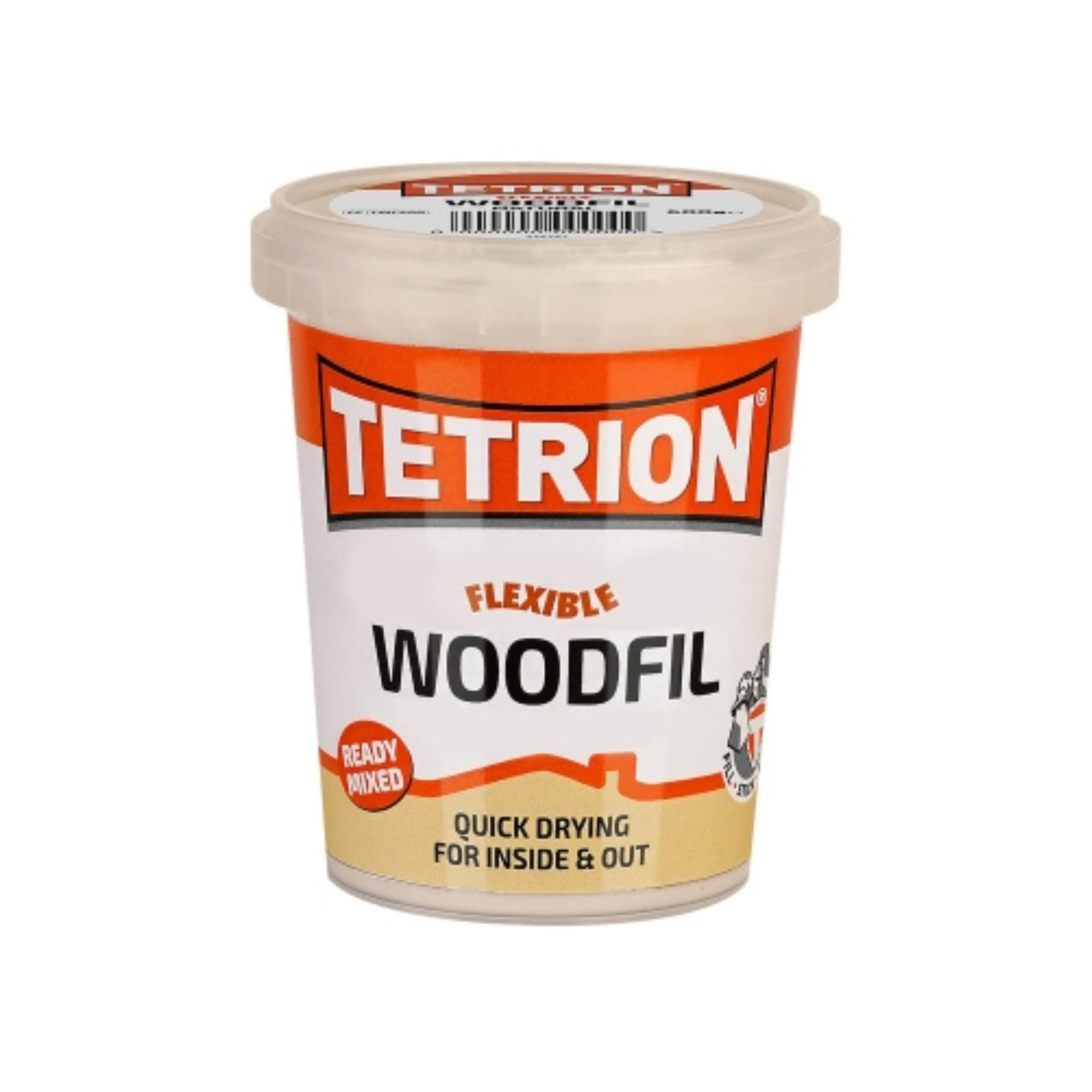 Tetrion TWF600/TWF606 Woodfil 600g Flexible Wood Filler Natural Ready Mixed