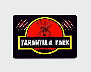 Fhdang Decor Tarantula Spider Sign Metal Sign Aluminium Signs,6x9 Inches