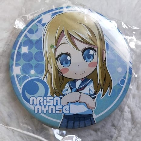 Amazon ラブライブ サンシャイン とらのあな限定 缶バッジ あやせありさ アイドル おもちゃ ホビー