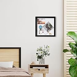 Muzilife 12x12 Shadow Box Picture Frame with Linen