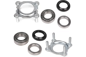 IRIEQU 2pcs Rear Axle Bearing and Seal Kit Compatible with Jeep Wrangler JK/JKU 2007 2008 2009 2010 2011 2012 2013 2014 2015 