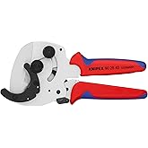 KNIPEX Tools - PVC Pipe Cutter, Chrome, Multi-Component (902540)