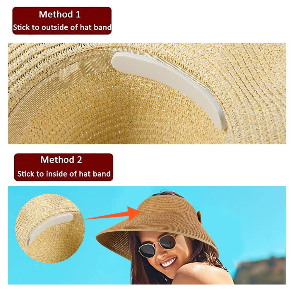 BKpearl 40 Pieces Hat Size Reducer Foam Reducing Tape for Hats Caps