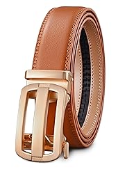 guvoosm Mens Belt,Ratchet Dress Adjustable Belts