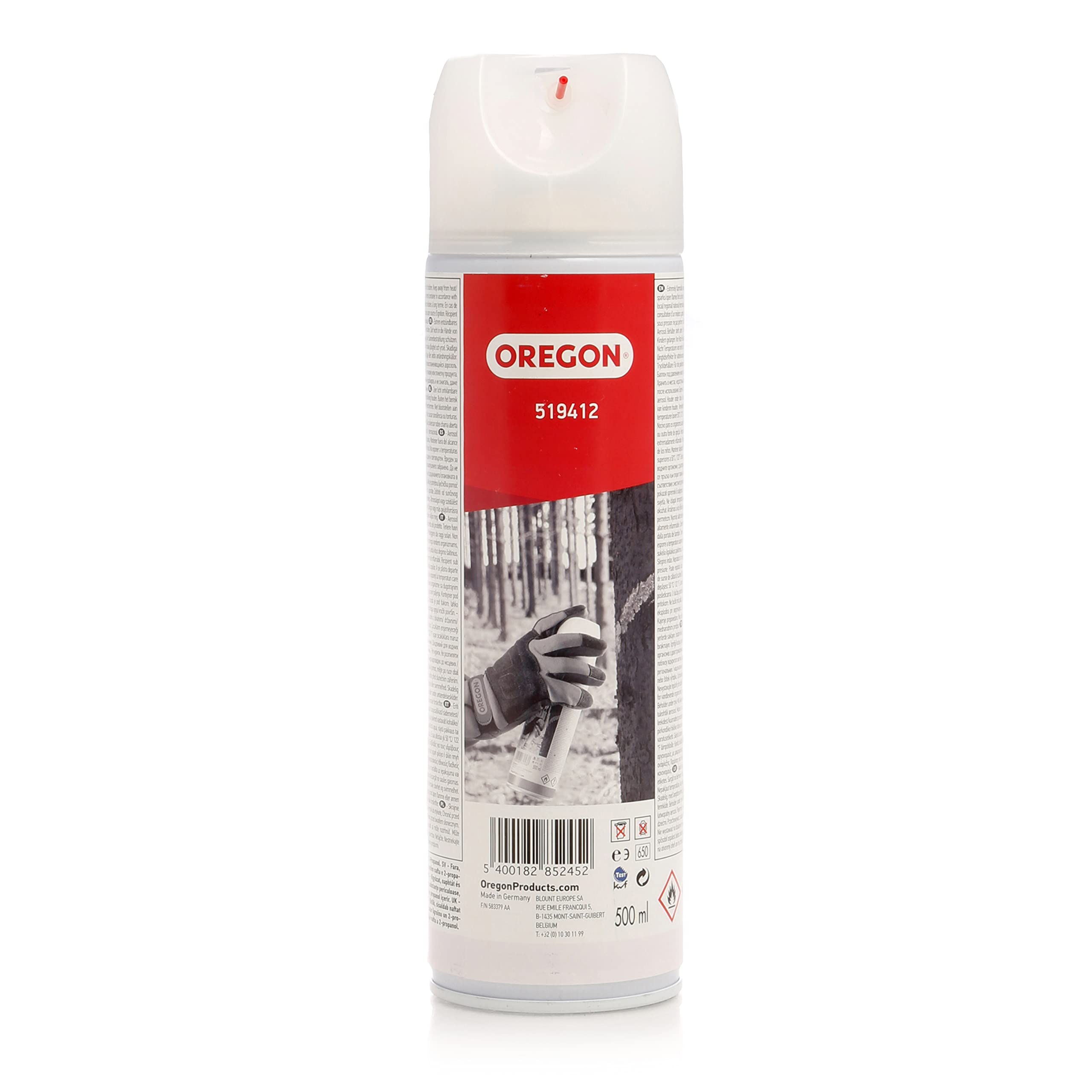 Oregon 519412 500 ml Temporary UV Resistant Forestry Marker Paint - Wh