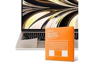 UPPERCASE GhostShield Premium Palm Rest Protector Skin Cover Set, Scratches and Wear Protection, Compatible with MacBook Air 