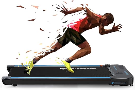 Citysports Laufband 440w Motor Eingebaute Bluetooth Lautsprecher Einstellbare Geschwindigkeit 1 6km Lcd Bildschirm Und Kalorienzahler Ultradunn Und Gerauschlos Fur Heim Buro Amazon De Sport Freizeit