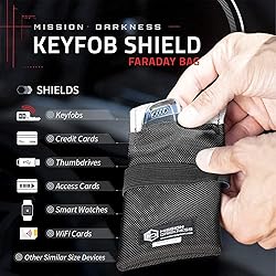 Mission Darkness Faraday Bag for Keyfobs