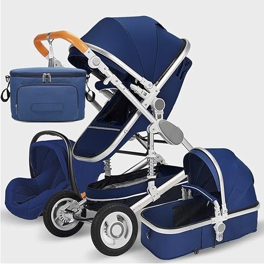 blue travel system prams