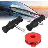 Windshield Removal Tool - Acouto Windshield Wire Cut Out Tool Car Windshield Removal Hand Tool Kit Window Glass Cutting Wire with Handles Professional Repair for Glass Removal