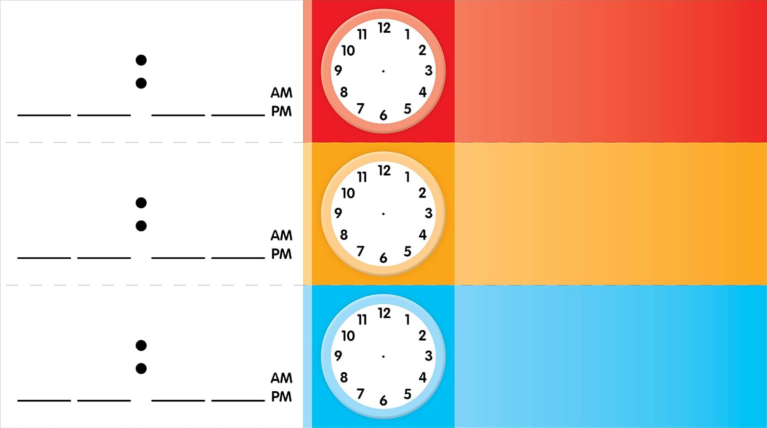 Daily Schedule Pocket Chart, Blue : Classroom Pocket Charts : Office Products