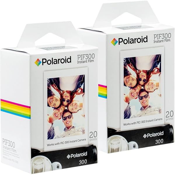 Polaroid Pif300 Instant Film Replacement Designed For Use With Fujifilm Instax Mini And Pic 300 Cameras 20 Sheets Buy Online At Best Price In Uae Amazon Ae