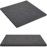 Kaboon 24 x 24 inches Black Table Top Pack of