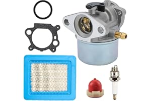 Panari 799868 498170 Carburetor for Brigg-s & Straton 625 6.5 HP 6150N 6150 650 6HP BS 497314 14111 497586 498254 498966 498255 Engine with 491588s Air Filter Cleaner