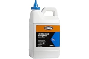Keson PM103BLUE ProChalk Permanent Chalk, Blue, 3-Pounds