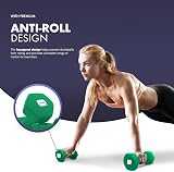 KAYMAN Neoprene Dumbbells Pair with Anti-Slip Grip 1-10 kg Set view 5