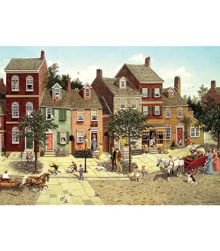 Cobble Hill Puzzle 1000 Pezzi – I Remember Christmas, Con Poster Incluso – Dimensioni 67,6x48,9 Cm – Fatto In USA