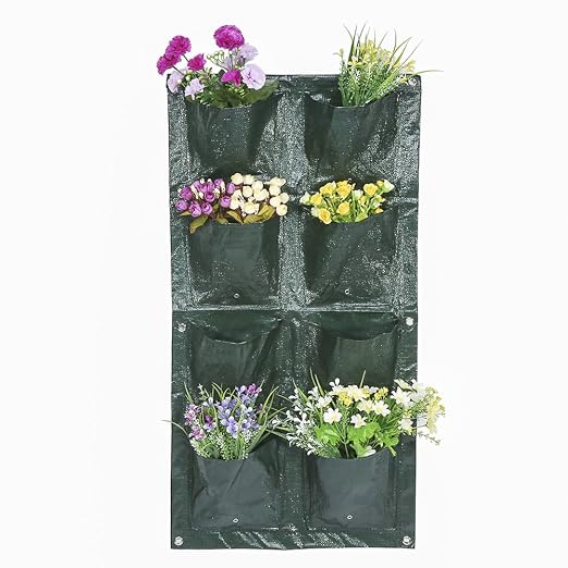 Vertical Jardín Colgante Montado En La Pared De La Bolsa Bolsa PE ...