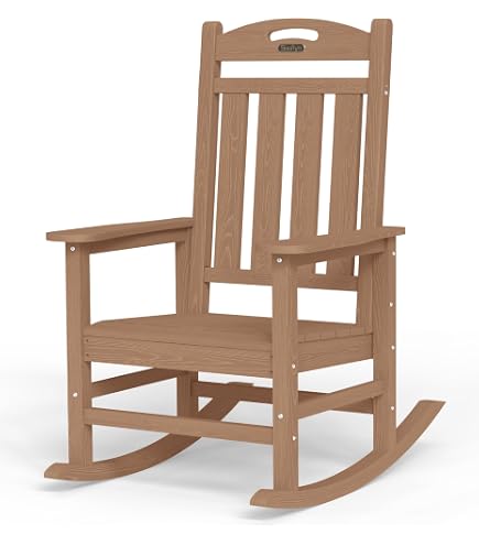 Amazon.com: Shine Company Berkshire Outdoor Resin Rocking Chair