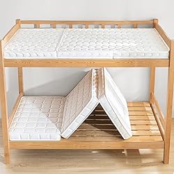 Dymhaoby Folding Mattress Single, 6cm Trifold