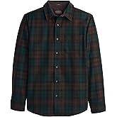 Pendleton Men's Lodge Shirt - Warm and Durable Wool Flannel Shirt for Men