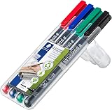 Staedtler 317 WP4 Lumocolor Permanent Pen 1.0 mm Assorted Pack 4 view 2
