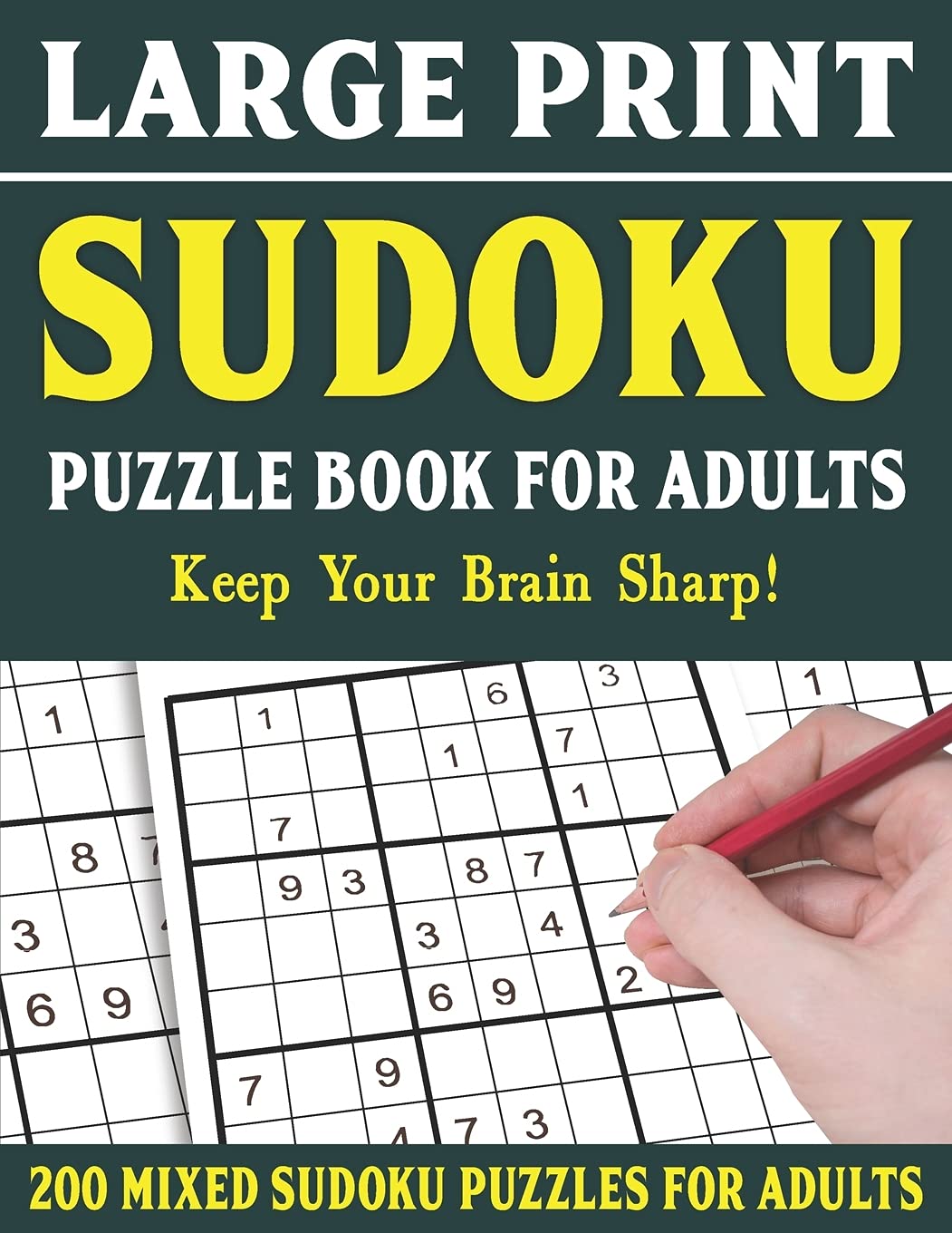 large print sudoku puzzle book for adults 200 mixed sudoku puzzles for adults sudoku puzzles for adults easy medium and hard large print puzzle book for adults vol 6 publishing