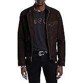 John Varvatos mens Ezra Racer Jacket