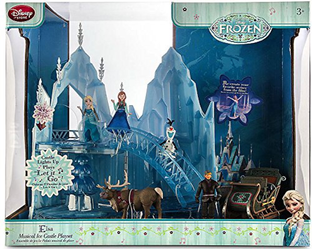 frozen elsa castle toy