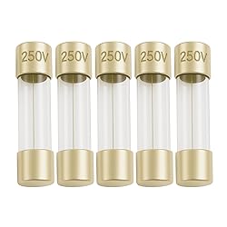 500mA (0.5A Amp) GMA Glass Fuses, 5x20mm