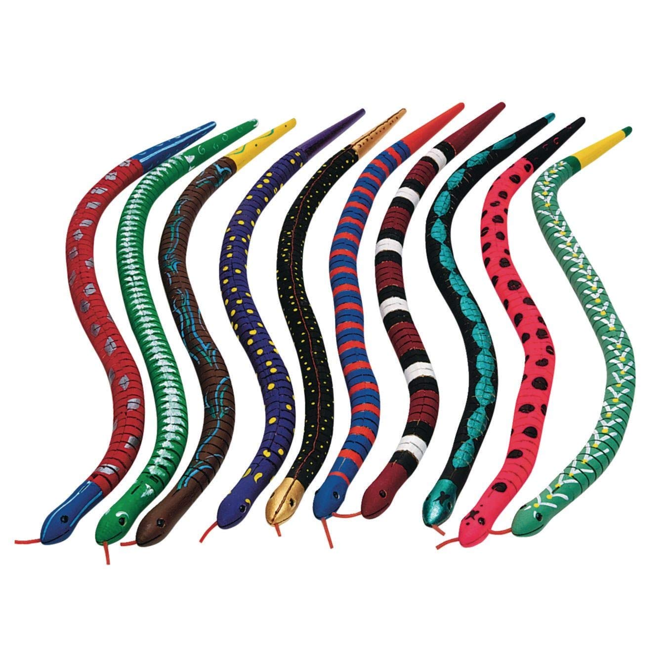 Flexible Wooden Snake Craft Kit (Pack 