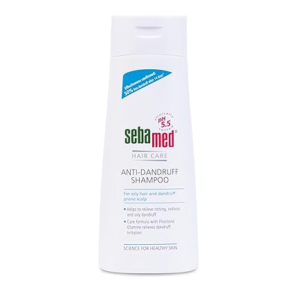 THREE PACKS of Sebamed Anti-Dandruff Shampoo by Sebamed