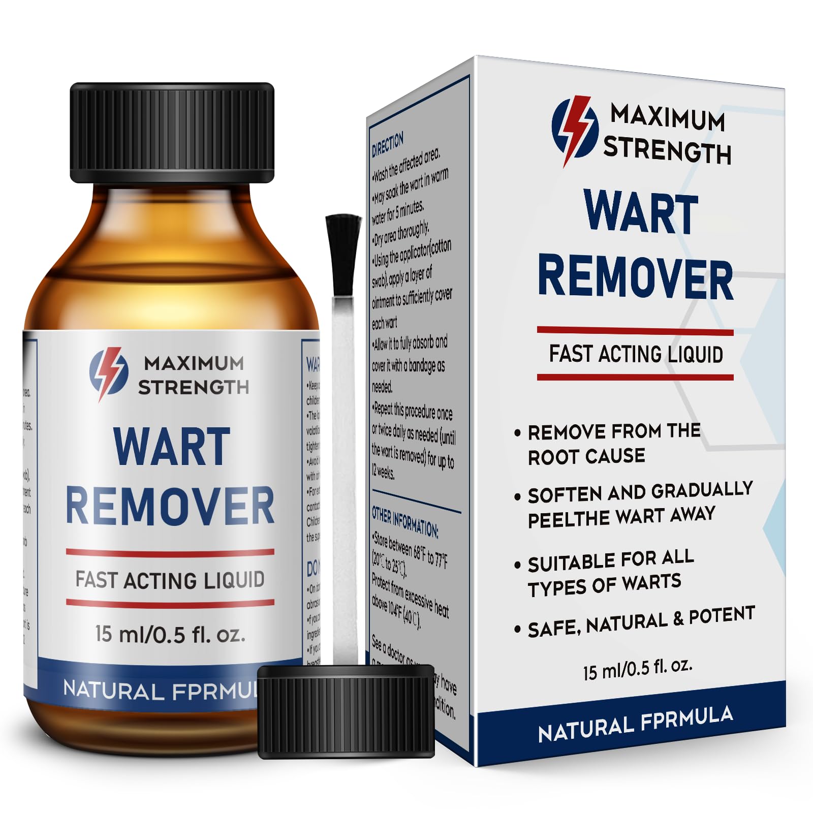 Photo 1 of *MINOR DAMAGE - USED*
SKAYAH Wart Remover, Maximum Strength Salicylic Acid Wart Remover Freeze Off - Targets Flat/Plantar Warts, Calluses & Corns, Fast-Acting Treatment for All Skin Types-88