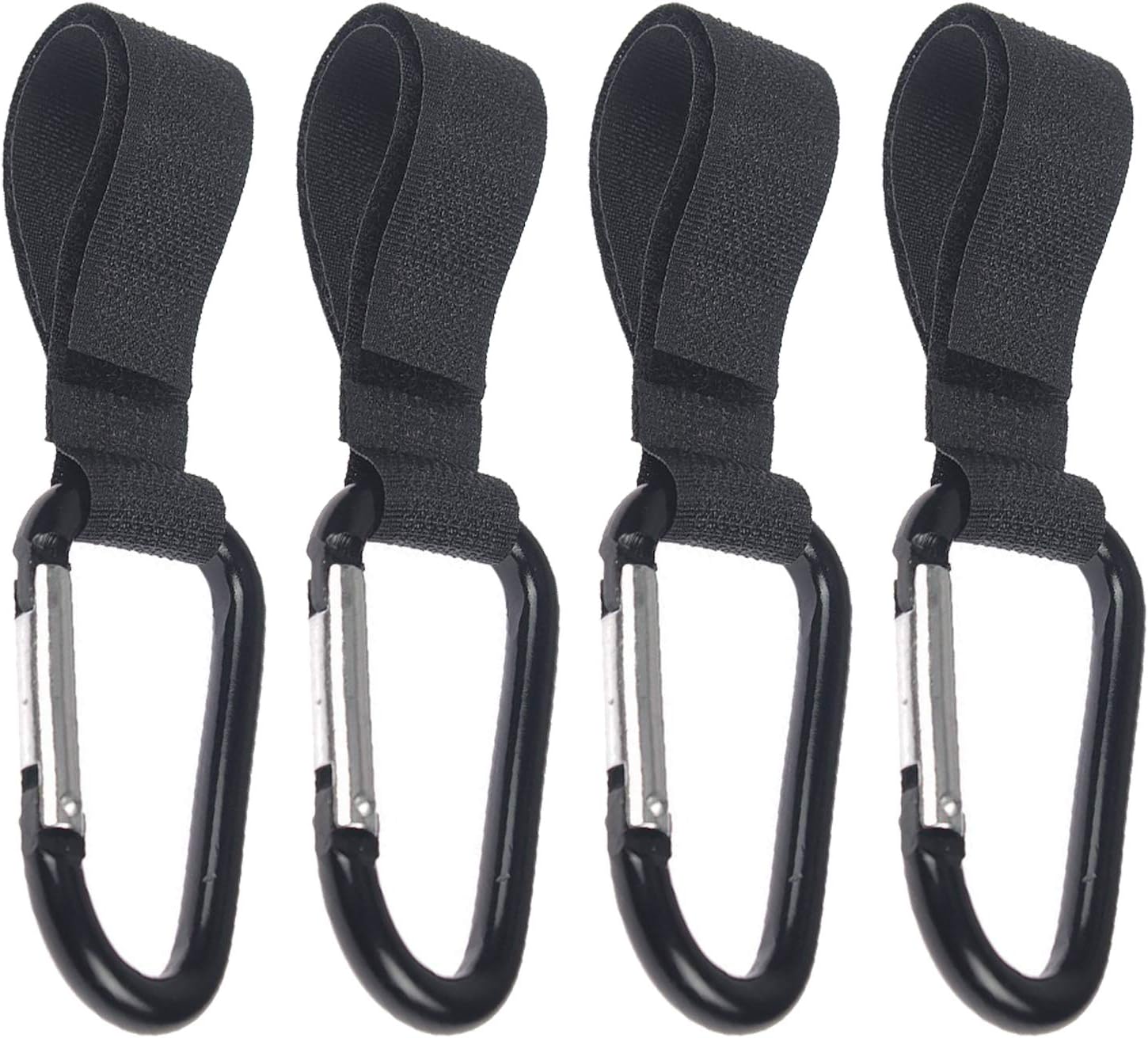 4PCS Baby Stroller Hook,Pushchair Hanger Hanging Hooks Pram Hook Carriage Storage Bag Baby Carriage Stroller Accessories (4Pcs)