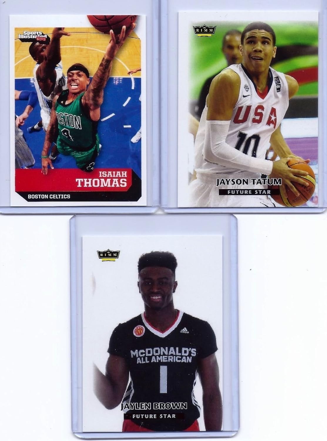 Amazon Sports Illustrated 3 JAYSON TATUM JAYLEN BROWN ISIAH 