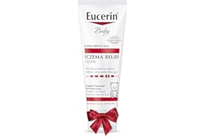 Eucerin Baby Eczema Relief Body Cream, Fragrance Free Baby Eczema Cream with Colloidal Oatmeal, Ceramide-3 and Licorice Root Extract, 8 Oz Tube